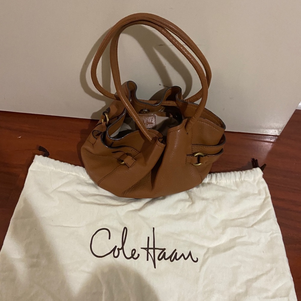 Cole Haan Women’s Leather Handbag Tan